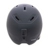 uvex Unisex Youth Heyya Pro Ski Helmet, Black Matt, 54-58