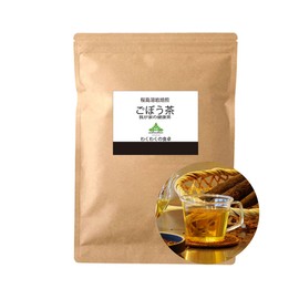 Wakuwakuen Burdock Tea Bag (30 Packs) Made in Japan, Decaffeinated Burdock Tea, Inulin Free, Additive-Free, Health Tea