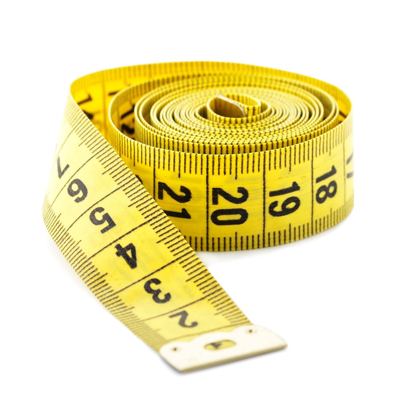 Tailor's Tape Measure - 150 cm / 60" - Double-sided