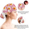 Scrub Caps Women with Button,Adjustable Bouffant Surgical Caps with Ponytail