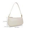 Barabum Retro Classic Clutch Shoulder Tote HandBag with Zipper Closure