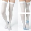 Thigh Length Compression Stockings Prevent Varicose Veins Leg Fatigue Swelling