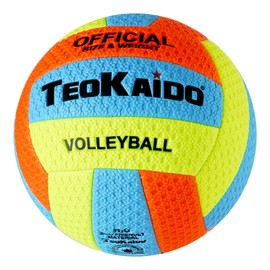 CUCUBA Volleyball Beach Volleyball Water Volleyball Training or Play Size 5 (Multi-Colour) Red