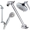 Hotel Spa 11" Solid Brass Adjustable Shower Arm with Lock