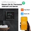 Beok Thermostat Heating Smart, WiFi Thermostats Underfloor Heating for Water