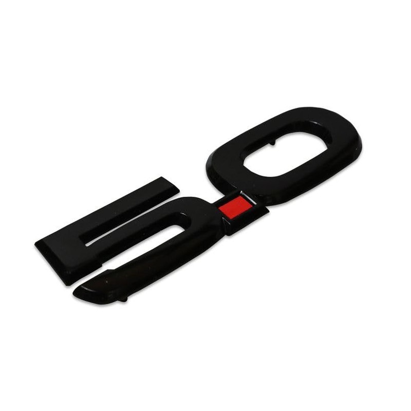 Ford Genuine Performance 5.0 Wing Badge Gloss Black For Mustang