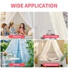 Mosquito Net For Bed, Dome Single Door White Bed Canopy,