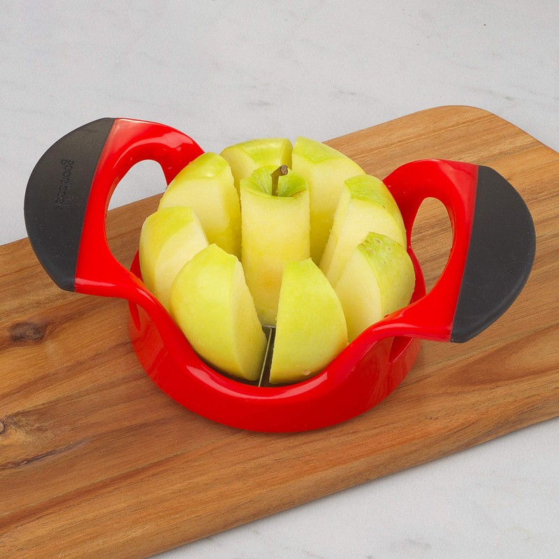 GoodCook Touch Apple Wedger, Stainless Steel Blades with Blade Cover