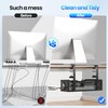 Cinati Under Desk Cable Management Tray – 15.7” No-Drill Cable