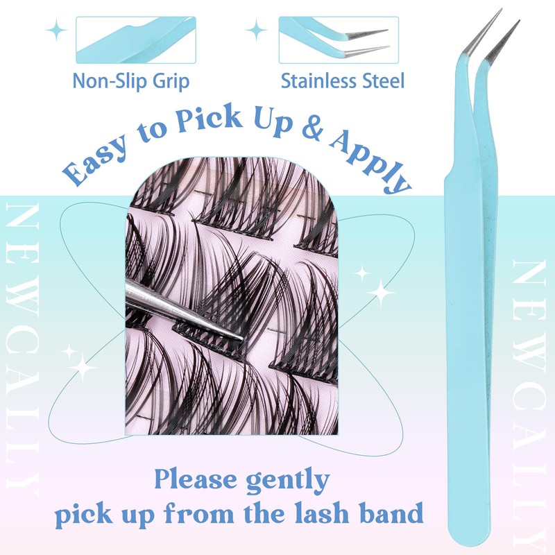 Lash Clusters Kit Wispy Natural Cluster Eyelash Extension Kit DIY