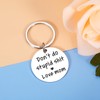 Son Gifts from Mom Don't Do Stupid Sht Keychain Gifts,