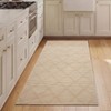 QiCaiJia 2x4 Entryway Area Rugs, Washable Kitchen Rug, Low-Pile Small