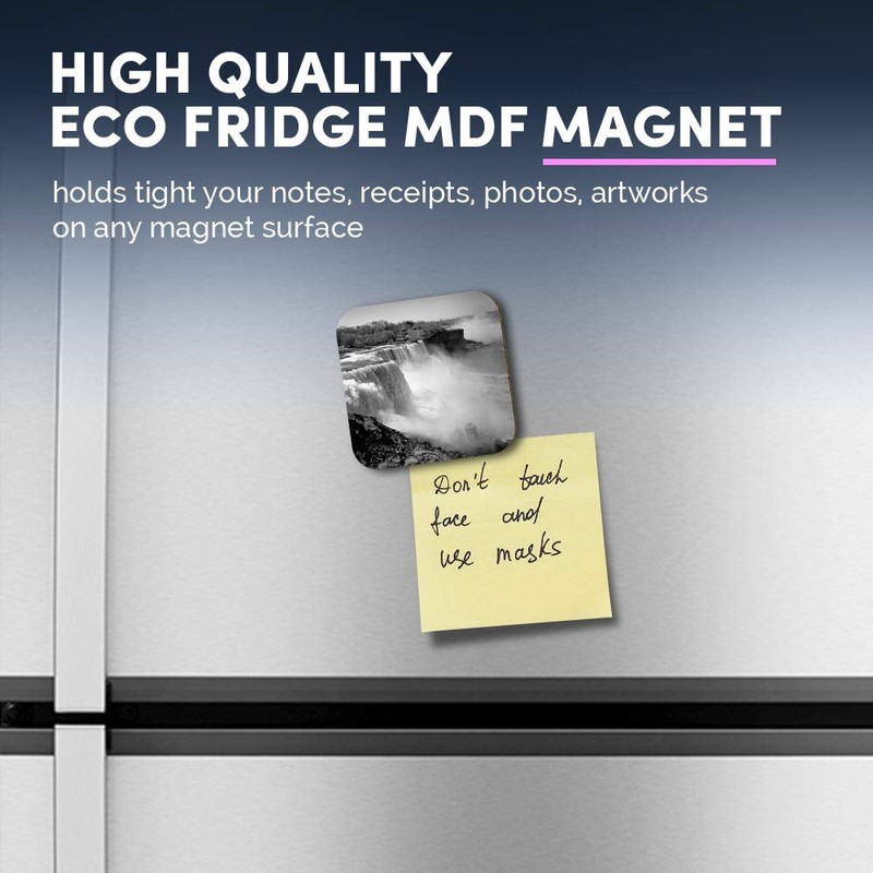 1 x Square MDF Fridge Magnet - Niagara Fall USA