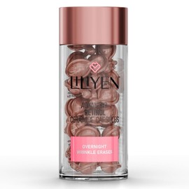 LILIYEN Advanced Retinol Ceramide Capsules - Overnight Wrinkle Eraser, 30 Biodegradable Capsules, 0.50 fl. oz.