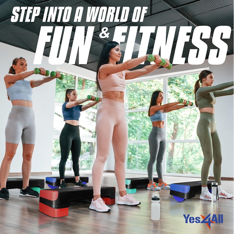 Yes4All Multifunction Step Platform - Red