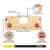 Big Horn 70132 'A' Door Strike Mortising Template – Bamboo