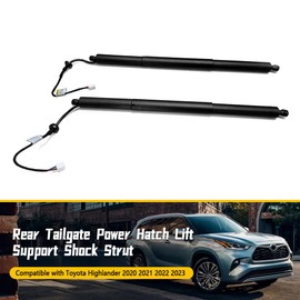 1 Pair Rear Liftgate Struts Fit for Toyota Highlander 2021 2022 2023, Passenger and Driver Hatch Struts Lift Supports Replace 68910-0E070 68920-0E050 (LH &RH)
