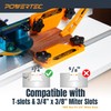 POWERTEC Featherboards for Router Table Fence, Bandsaw, Tandem Feather Boards