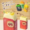 Plus Eraser, Air-In Fruit Eraser, Avocado, Pine, Apple, Melon, Set