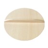 Ikegawa Wood Drop Lid, Spruce, Made in Japan, Natural, Approx.