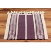 Knitted Tasseled Table Runner, Organic Cotton, Many Colours, Green, Beige,