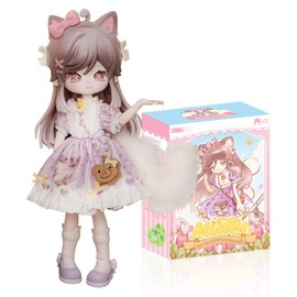 XiDonDon Minty The Fantasy Forest Series 1/12 BJD Doll OB11 Size Action Figures Collectable Anime Figures Dolls Mystery Box Boy Girls Gifts (Single Box)
