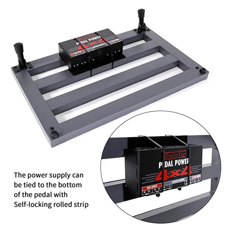 Ghost Fire Guitar Pedal Board Aluminum Alloy 1.76lb Super light