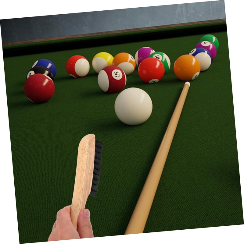 VICASKY Billiard Table Brush for Felt Portable Pool Table Cleaning