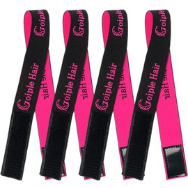 Elastic Bands for Wig Edges Wig Band - 4PCS Adjustable Lace Melting Band for Wigs Edge Wrap to Lay Edges - Wig Band for Lace Frontal Melt - Wig Accessories for Salon, Wigs Supplies, Edge Laying Band