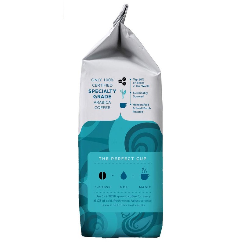 Cameron's Coffee Roasted Ground Coffee Bag, Decaf Breakfast Blend, 28