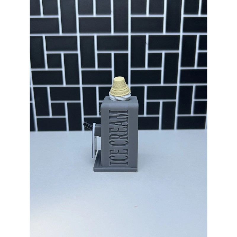 Lil McDonalds Custom 3d Print Toy Sad Ice Cream Machine
