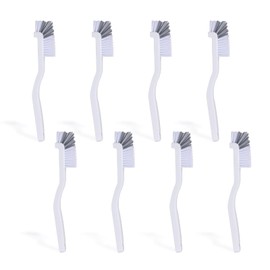 XNIVUIS 8 Pcs Dish Brush Kitchen Cleaning Brush Cleaning Brushes Washing Up Brushes Bottle Brush, Kitchen Scrub Brush Corner Brush Grout Brushes Bathroom Scrub Brushes for Cleaning Dishes (White)