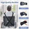 Mybow Wheelchair Seatbelt, Safety Belt for Elderly, Wheelchair Harness for