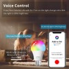 Peteme Smart WiFi Light Bulbs, Led RGB Color Changing Bulbs