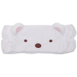 T'S Factory SG-5537541SI Sumikko Gurashi Hair Band, Thick, White, Polar Bear