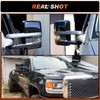 ACLONG Tow Mirror Cover Caps Glossy Black Left & Right