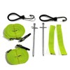 VHEUHZ Green Storm Straps Awning Tie Down Kit Caravan Motorhome