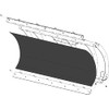 KFI Products 105868-R Poly Blade Replacement - 72in.