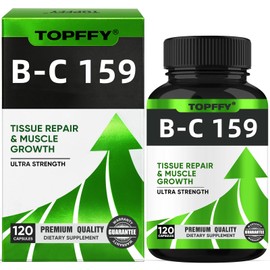 Topffy 159 Capsules 1000 mg,Non-GMO,Gluten-Free, 120 Capsules