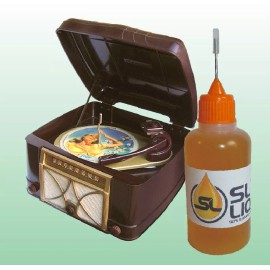 Slick Liquid Lube Bearings 100% Synthetic Oil for Admiral Phonographs Record