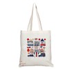 Coralgraph Inc TB2051 - Natural Reusable Shopping Souvenir Tote Bag
