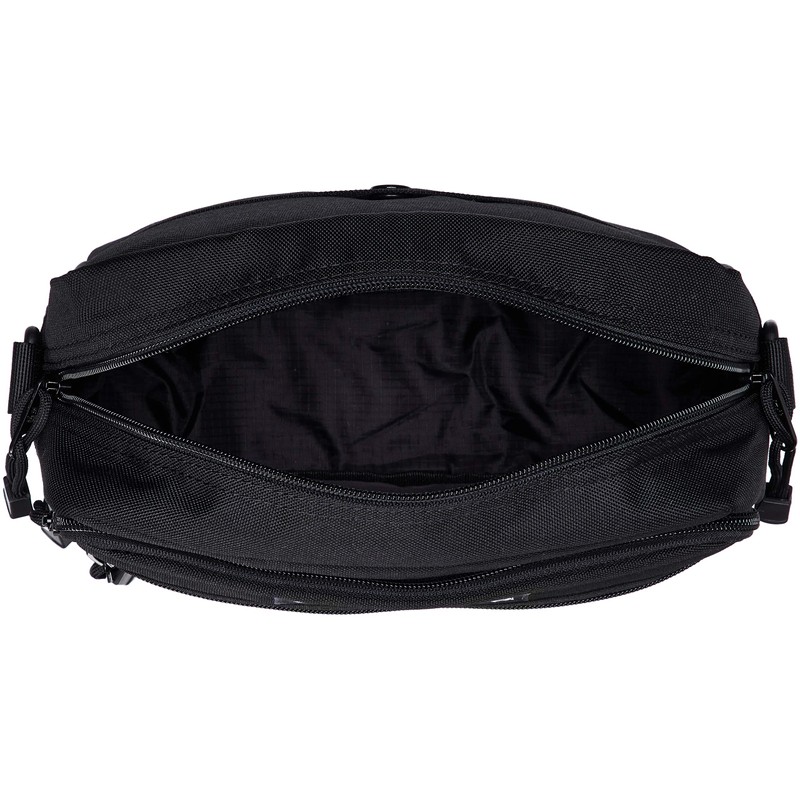 [ベン デイビス]ショルダーバッグ BOXロゴテープ ショルダー ブラック×ブラック