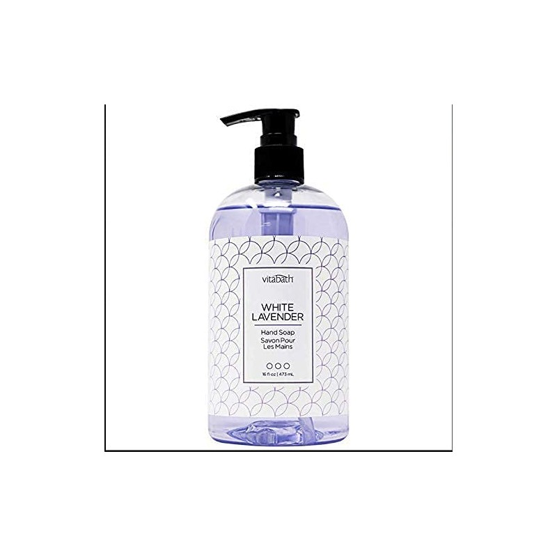 Vitabath LAVENDER CHAMOMILE 16 fl oz Liquid Hand Soap 4pk