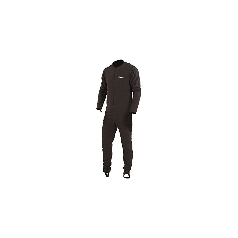 Typhoon Black Lightweight Underfleece For Drysuit - Thermofibre Fabric With