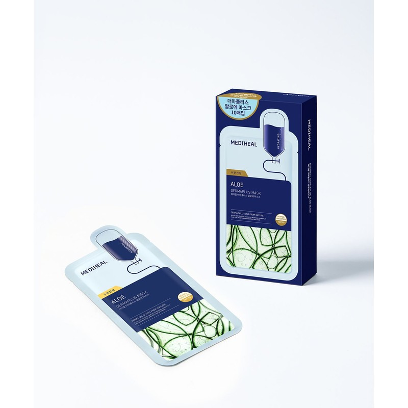 Mediheal [2pack] Derma Plus Mask Pack 8 Types 10 Sheets