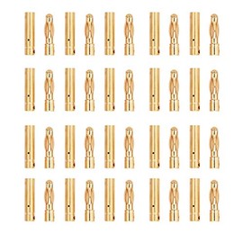 FLY RC 20 pares de conector de bala banana de 4.0 mm macho hembra para motor RC de batería ESC