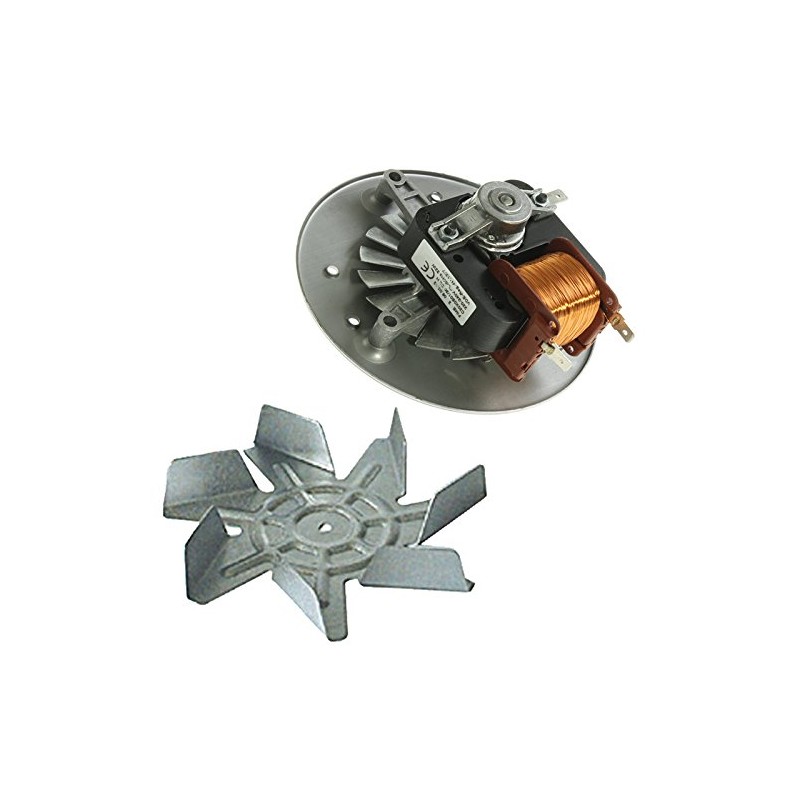 SPARES2GO Fan Blade and Motor Unit for Britannia 1G40610 Oven/Cooker