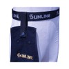 SUNLINE TO-105 Fishing Towel, Black x Red