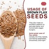 Spicy World Brown Flaxseed, 10 Pound Box