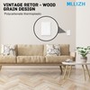 Modern Decorative Wall Plate Retro Wood Grain design Switch Cover